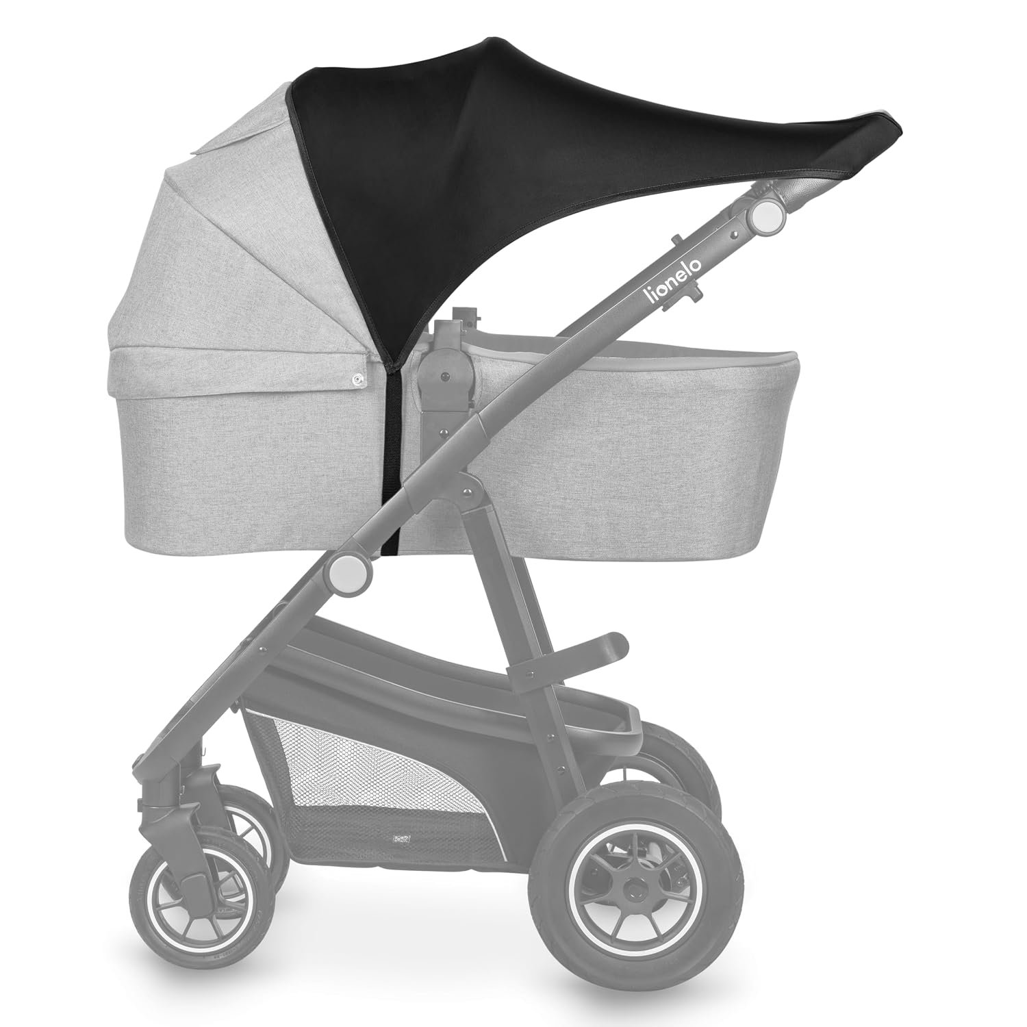 Lionelo Stroller Black Carbon UPF50+ Sun Cover product thumbnail 4