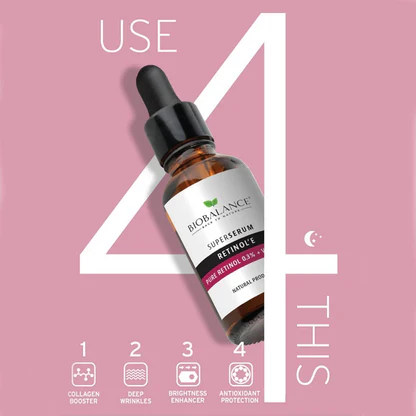 Bio Balance Pure Retinol 0.3% + Vitamin E 2% Super Serum 30ml product thumbnail 3