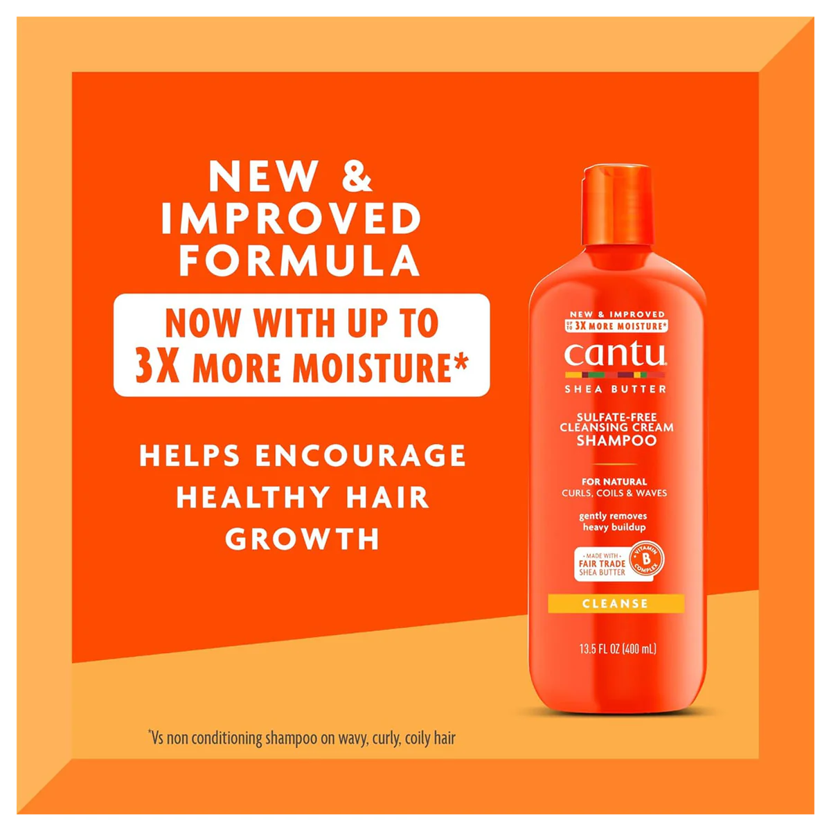 Cantu Cleansing Cream Shampoo 400ml product thumbnail 2