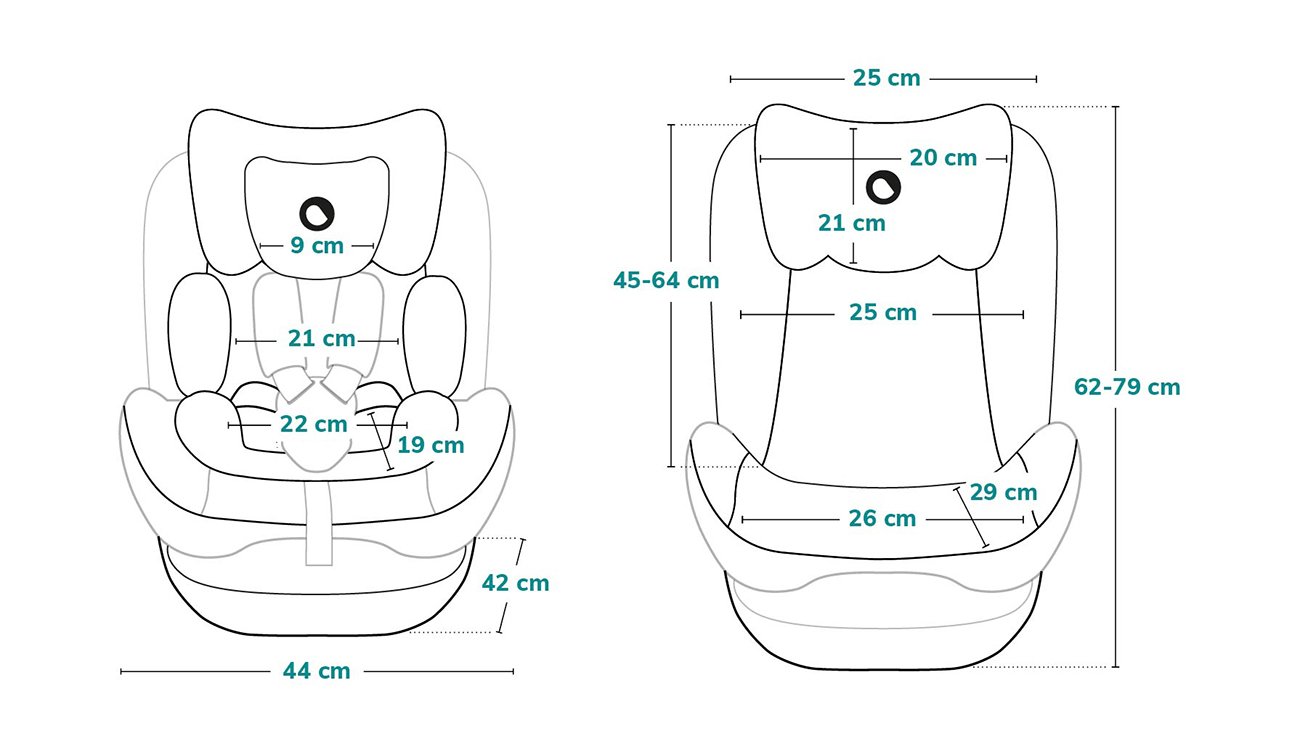 Lionelo Car Seat Bastiaan One 0-36Kg Red Chili product thumbnail 5