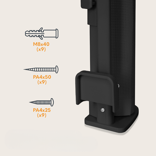 Lionelo Thea Safety Railing, Black Onyx product thumbnail 13