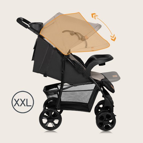 Lionelo Stroller Emma, Beige Latte product thumbnail 2