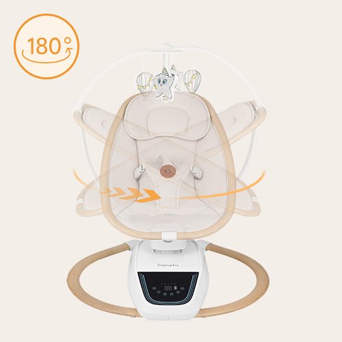 Lionelo Olivia Rocker-recliner Beige Natural product thumbnail 9
