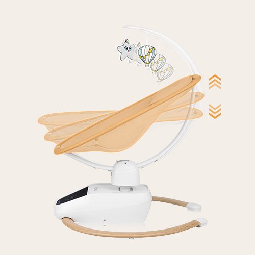 Lionelo Olivia Rocker-recliner Beige Natural product thumbnail 2
