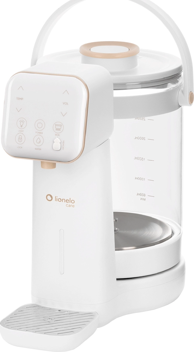 Lionelo BabyPresto 2.0 Instant Baby Bottle Prep 35-100°C – Automatic Dechlorination