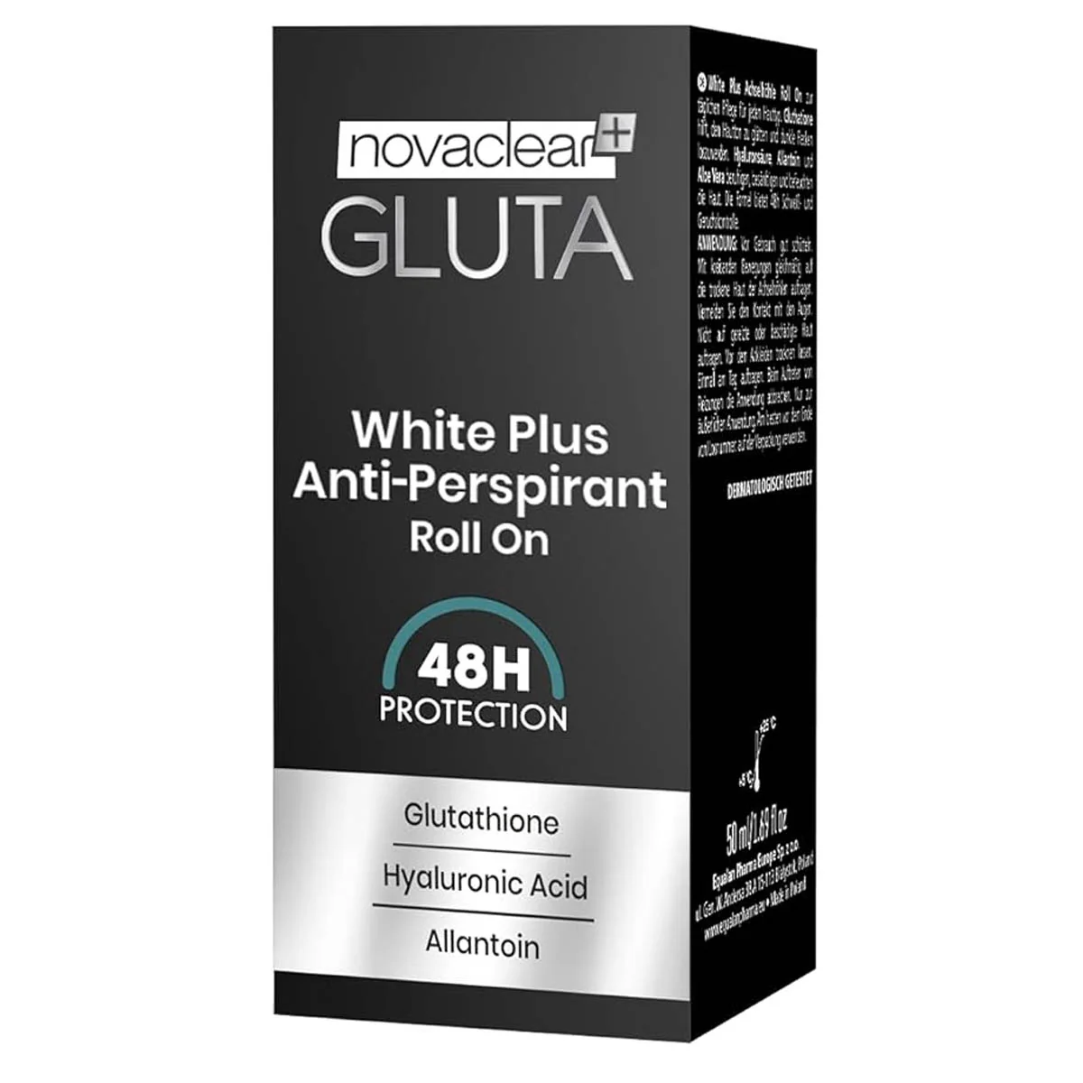 Novaclear Gluta White Plus Anti-perspirant Roll On 50ml product thumbnail 3