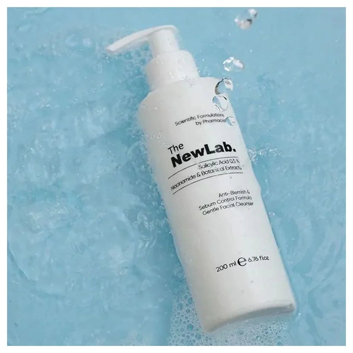 The NewLab Salicylic Acid 0.5% + Niacinamide + Botanical Extracts Cleansing Gel 200ml product thumbnail 2