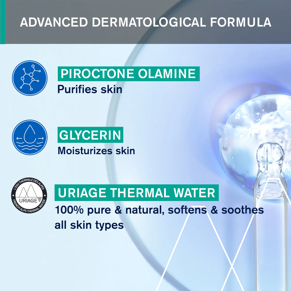 Uriage Hyseac – Cleansing Gel 150ml product thumbnail 4