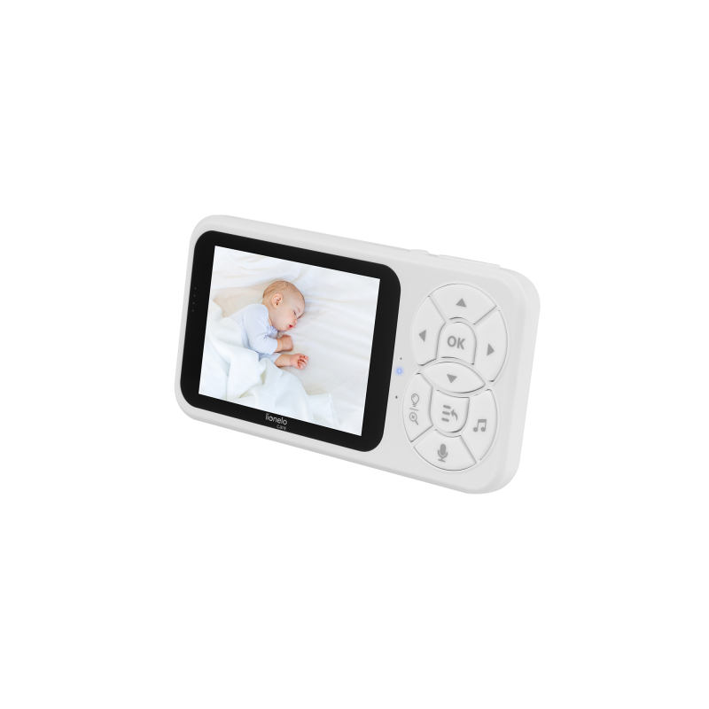 Lionelo Babyline 3.4 Baby Monitor White product thumbnail 3