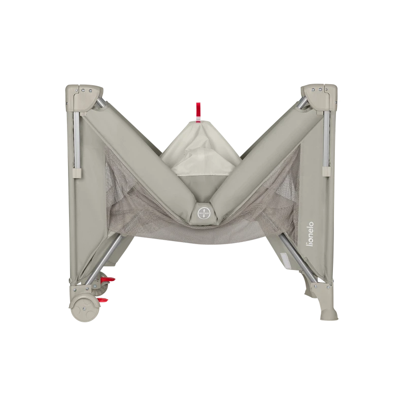 Lionelo Ellen 3-in-1 Travel Mother side Cot with 2 Height Levels, Beige Sand product thumbnail 6
