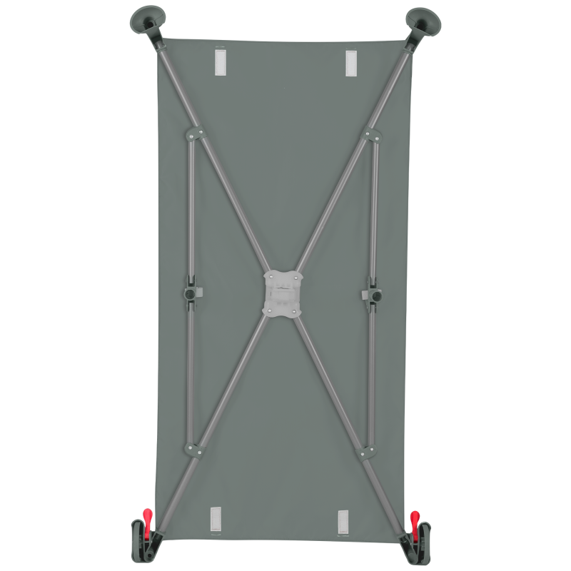 Lionelo Ellen 3-in-1 Travel Mother side Cot with 2 Height Levels, Green Sage product thumbnail 7