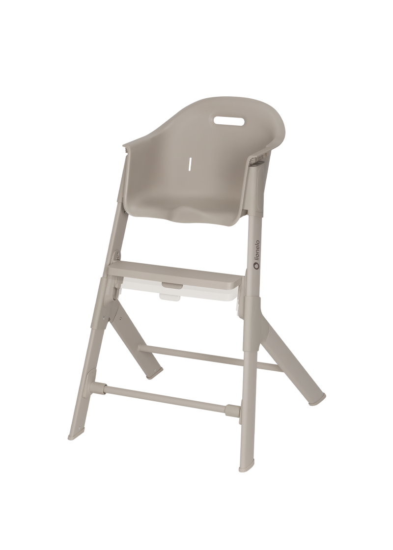 Lionelo Beny Baby High Chair with Tray, Beige Sand product thumbnail 3