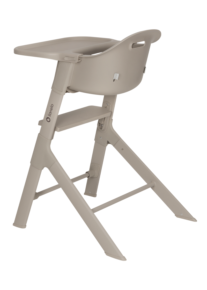 Lionelo Beny Baby High Chair with Tray, Beige Sand product thumbnail 4