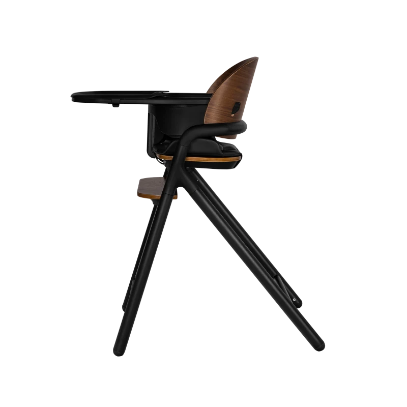 Lionelo Celia 3-in-1 Scalable Highchair, Black Natural Wood product thumbnail 4