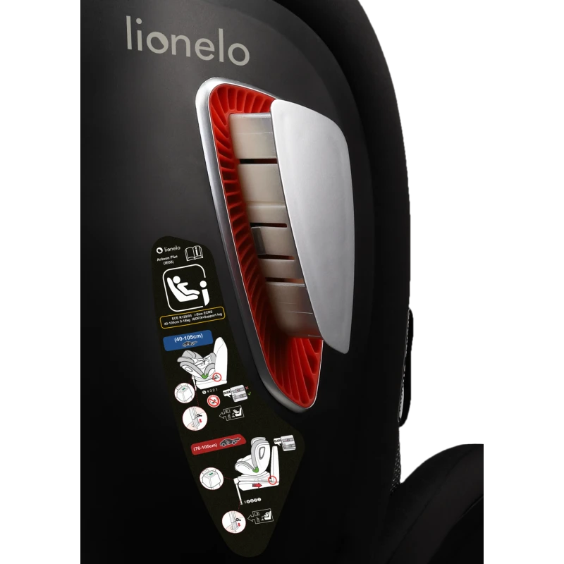 Lionelo Car Seat Antoon Rwf Carbon 0-18Kg product thumbnail 9