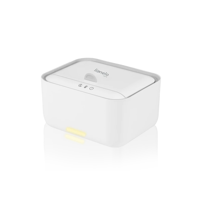 Lionelo BabyBliss Wipes Warmer, White product thumbnail 4