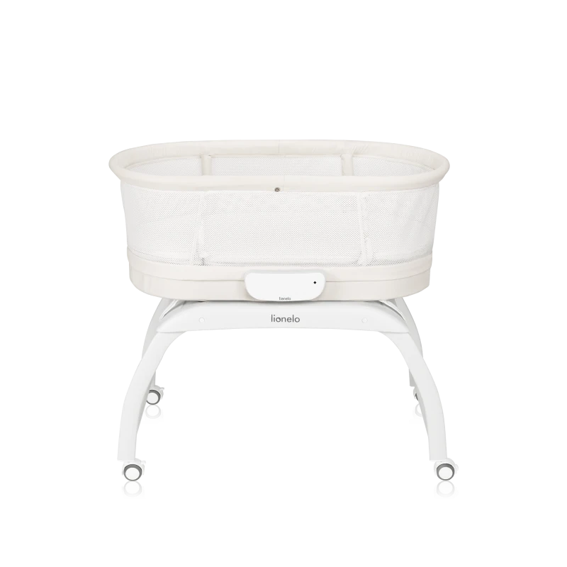 Lionelo Coral 3-in-1 Cot, White product thumbnail 5