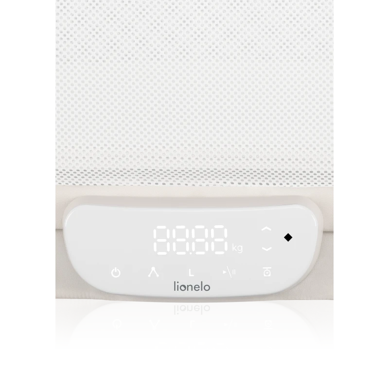 Lionelo Coral 3-in-1 Cot, White product thumbnail 7