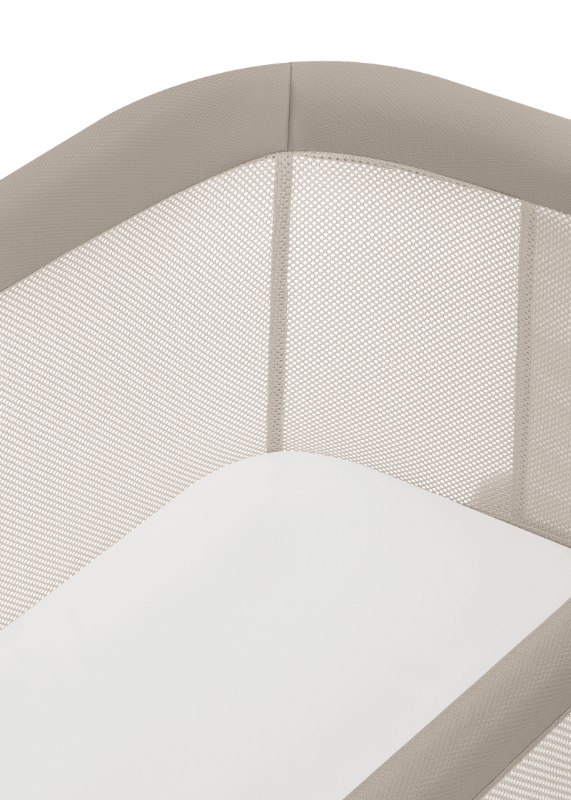 Lionelo Luna 2in1 Bedside Crib, Beige Sand product thumbnail 5