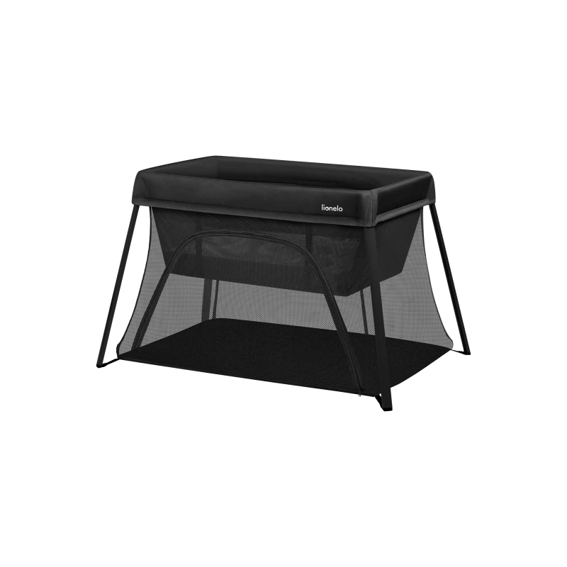 lionelo Alice 3-in-1 Baby Playpen Travel Cot, Black product thumbnail 5