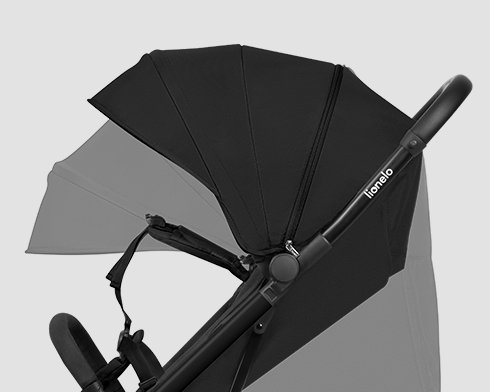 Lionelo Julie Air Stroller, Black Onyx product thumbnail 13