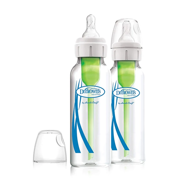 Dr. Brown's 8 oz/250 ml Narrow Glass Options+ Bottle, 2-Pack - Image 2