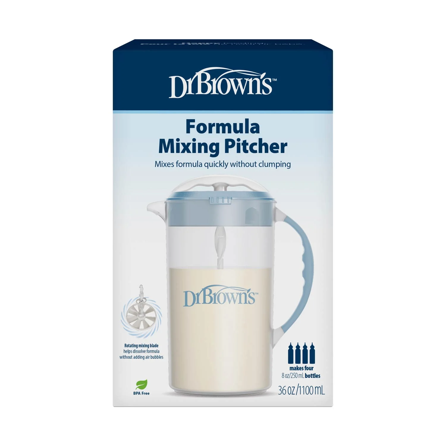 Dr. Brown's Formula Mixing Pitcher , blue - Image 3