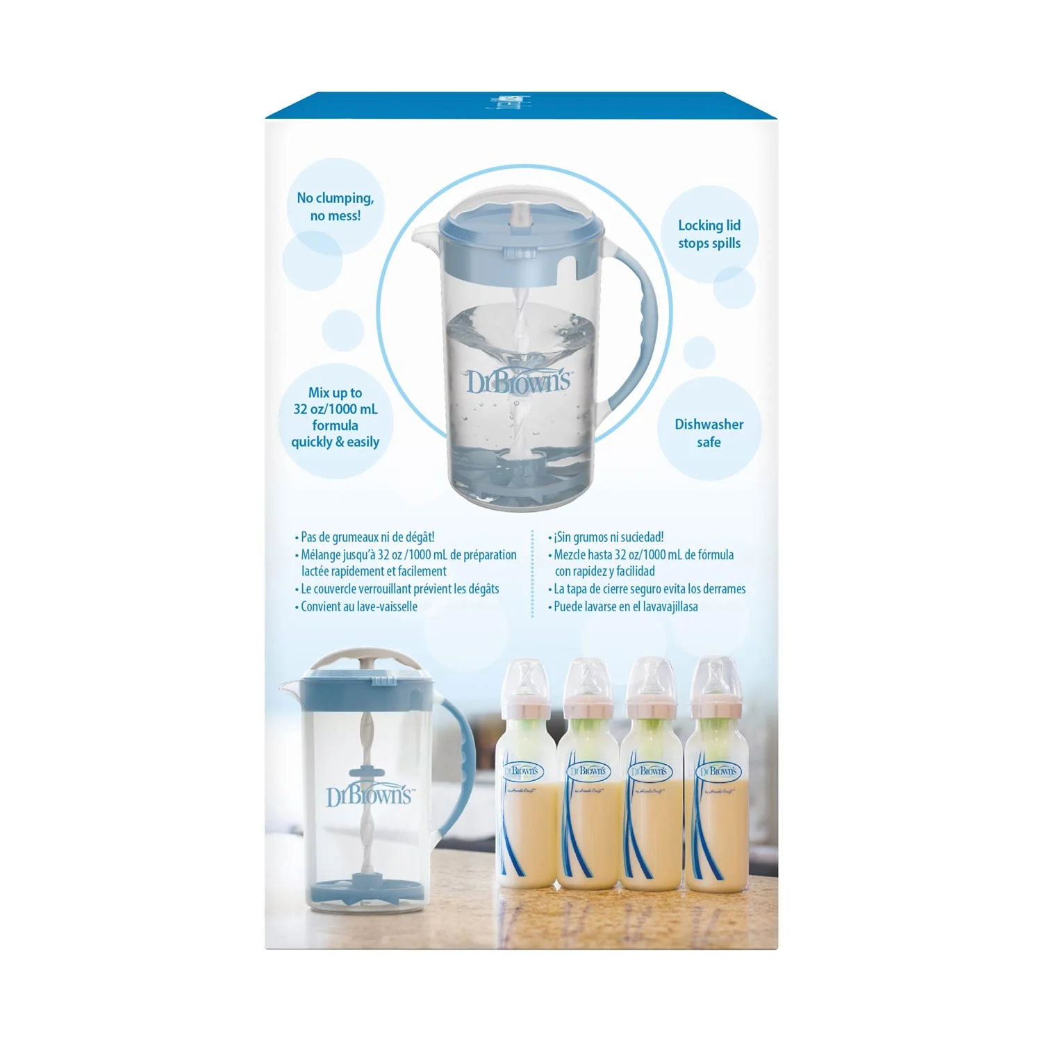 Dr. Brown's Formula Mixing Pitcher , blue - Image 6