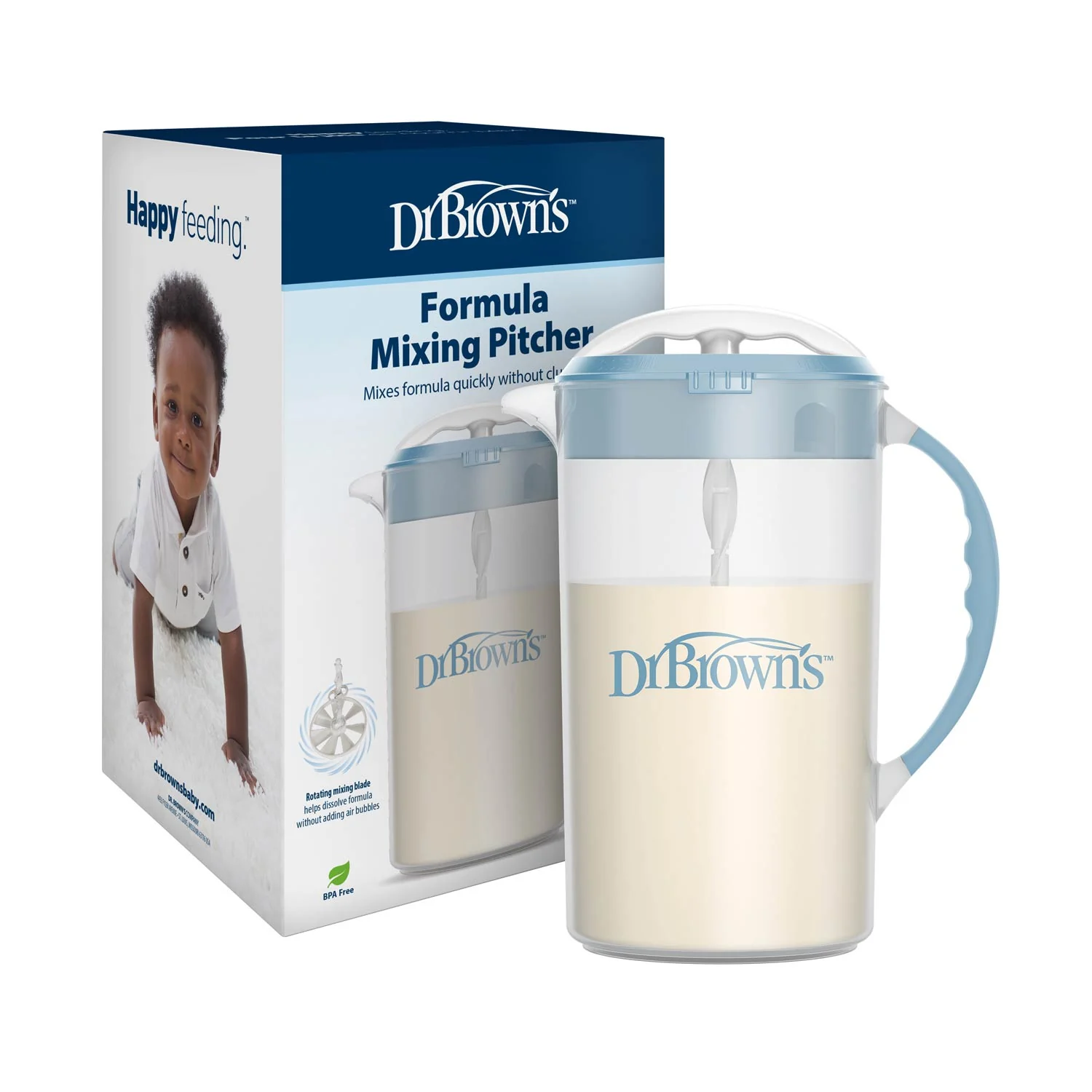 Dr. Brown's Formula Mixing Pitcher , blue