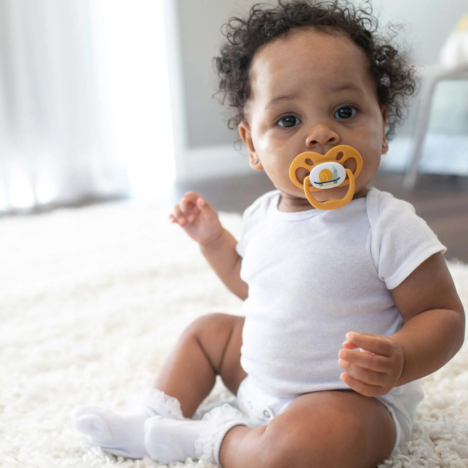 Dr. Brown's Advantage Pacifier - Stage 2, Blue, 2-Pack - Image 3