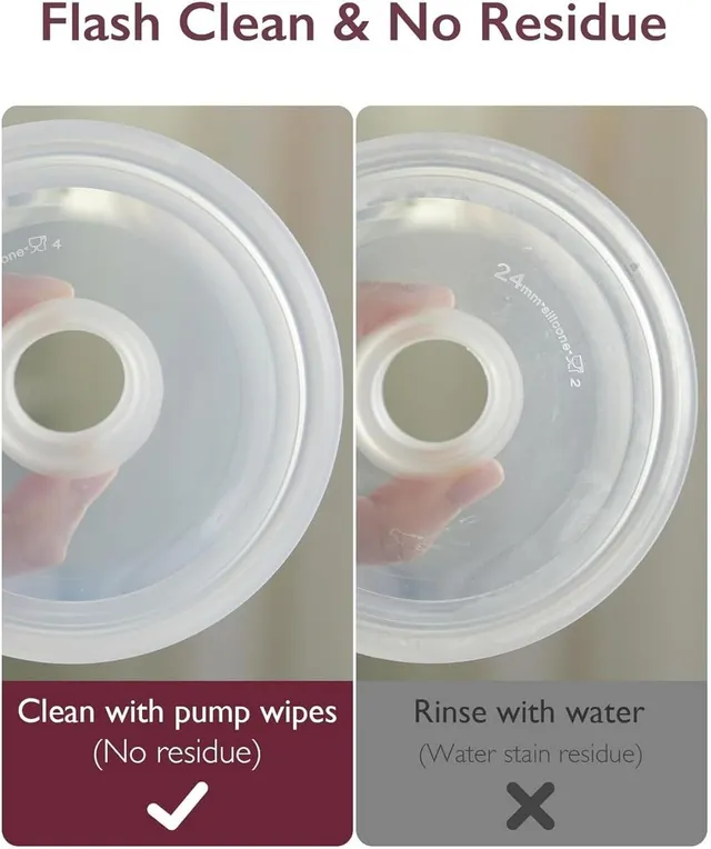 Momcozy Natural Breast Pump Wipes for Parts Cleaning on-the-go 30pcs (1PCK) - Image 4