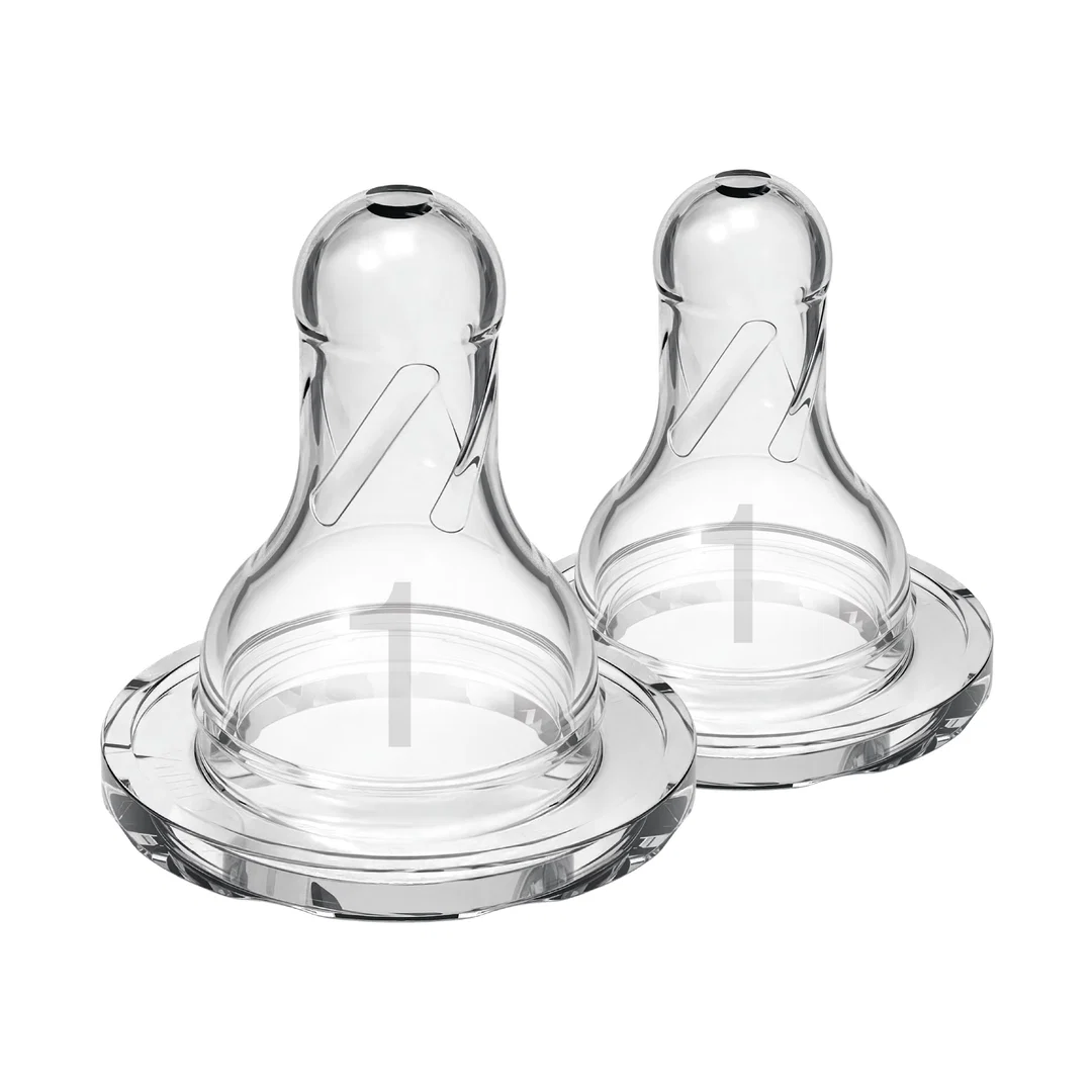 Dr. Brown's Level-1 Silicone Narrow Nipple, 2-Pack - Image 4
