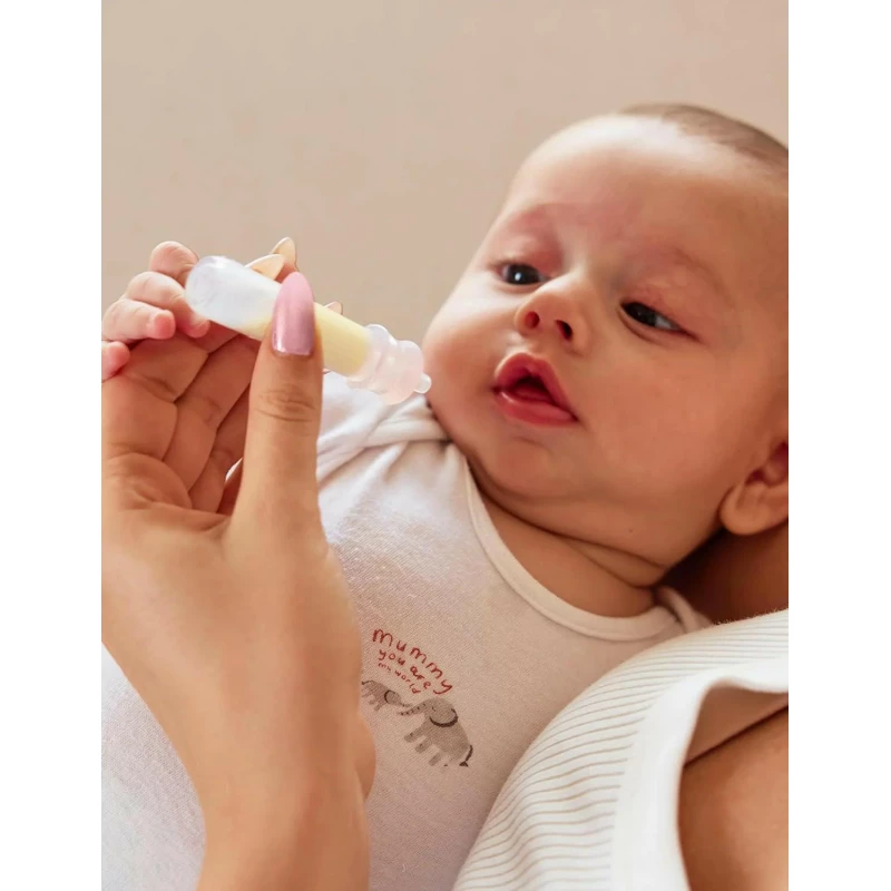 Momcozy Silicone Colostrum Collector 5ml, BPA-Free, Reusable, 2 Piece Set - Image 3