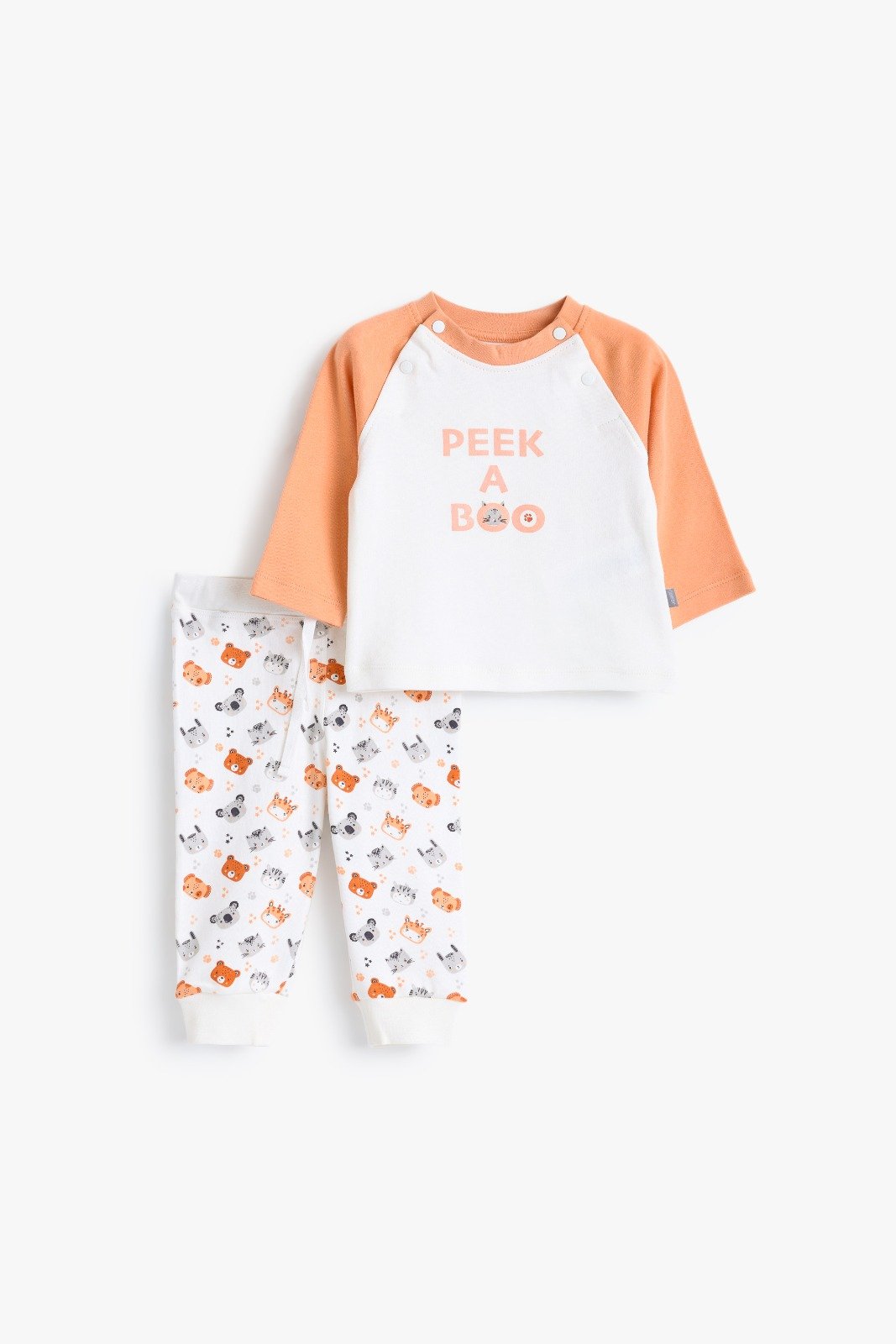 Junior Printed T-shirt & Trouser Zoo