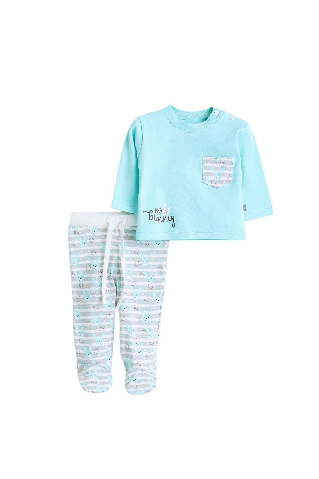 Junior Printed T-shirt & Trouser Mr bunny