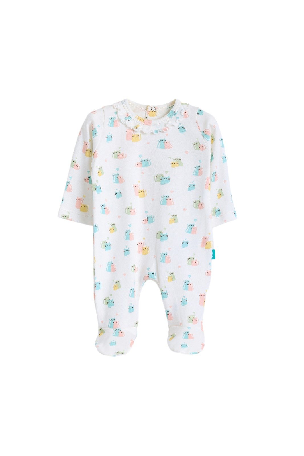 Junior Printed Romper Lovely Cat