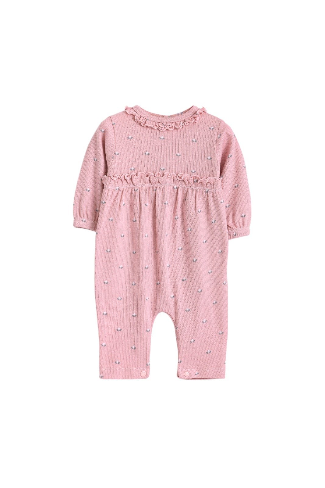 Junior Printed Romper Rose